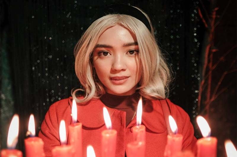 In photos: Halloween bash to launch â��Chilling Adventures of Sabrina'