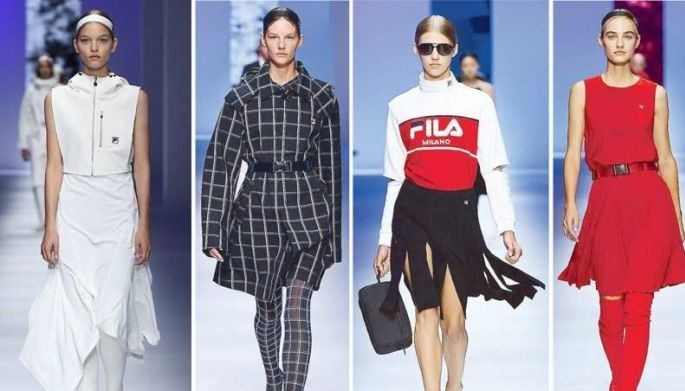 Fila draws inspiration from its archives and Italian origins