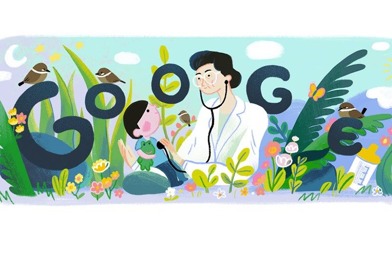 Google doodle honors Dr. Fe del Mundo, inventor and first woman admitted to Harvard med school