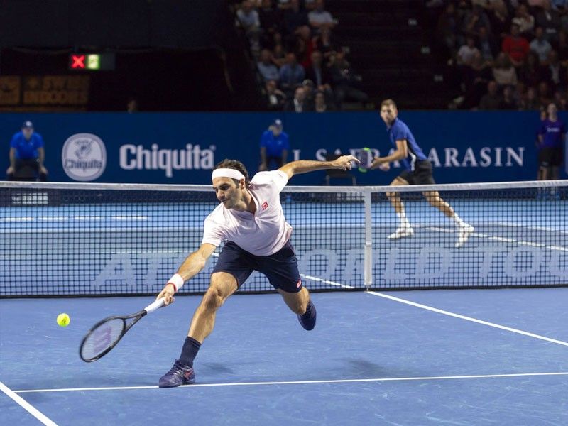 Federer tested, beats Krajinovic in Swiss Indoors 1st round