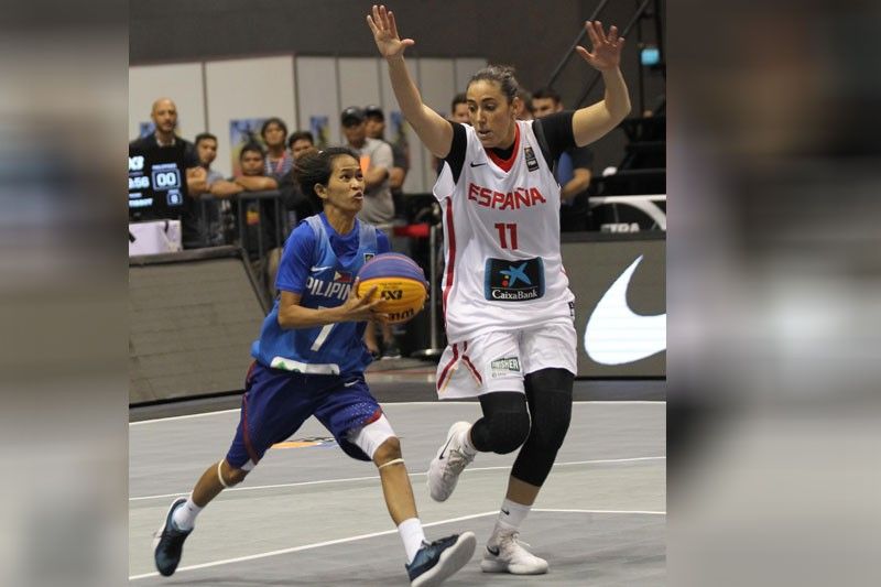 Pinay cagers talsik sa  FIBA 3x3 World Cup