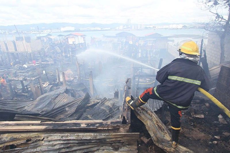 Second to hit Barangay Pajo this year: Fire razes 47 houses