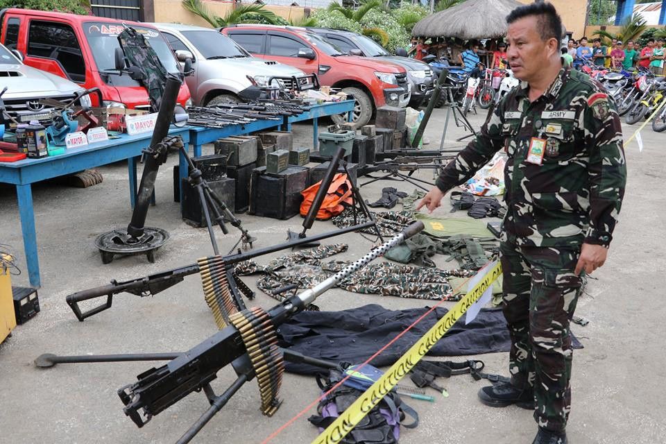 Arsenals of Moro drug lords seized amid anti-narco campaign