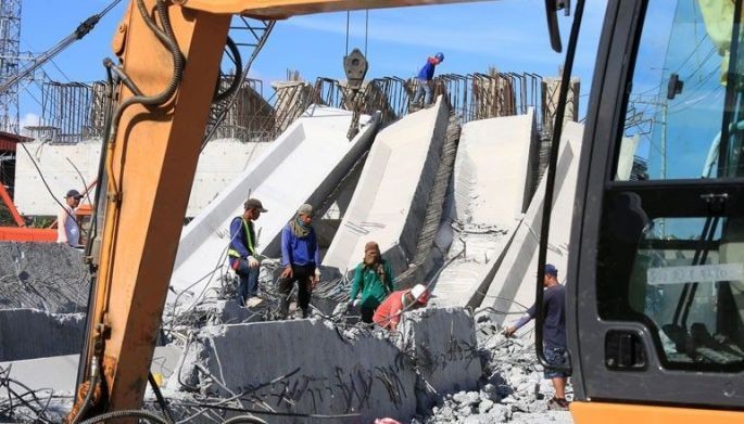 &lsquo;Pagguho ng  flyover  human error&rsquo;- DPWH