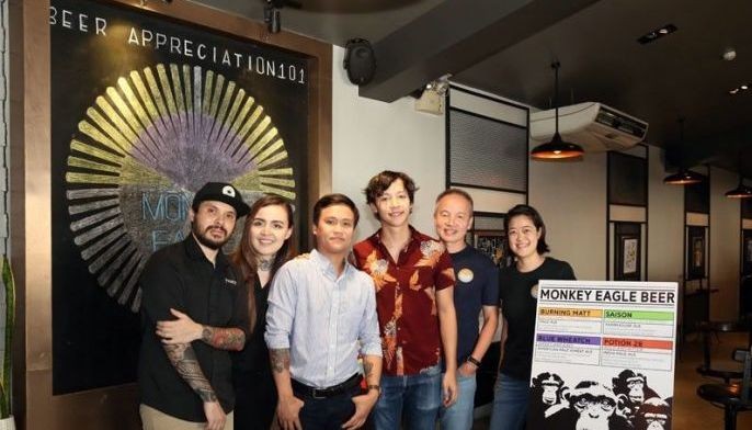 A &lsquo;beer-eka&rsquo; moment with Monkey Eagle and Privatus