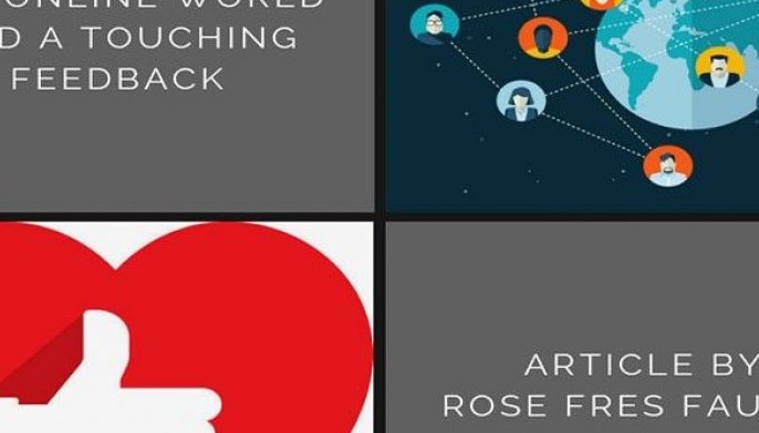 The online world and a touching feedback