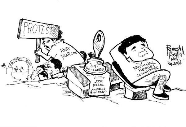 EDITORIAL - Marcos cannot be a hero in a land with no heroes
