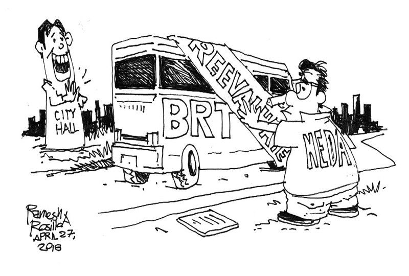 EDITORIAL - At last BRT is on hold for review