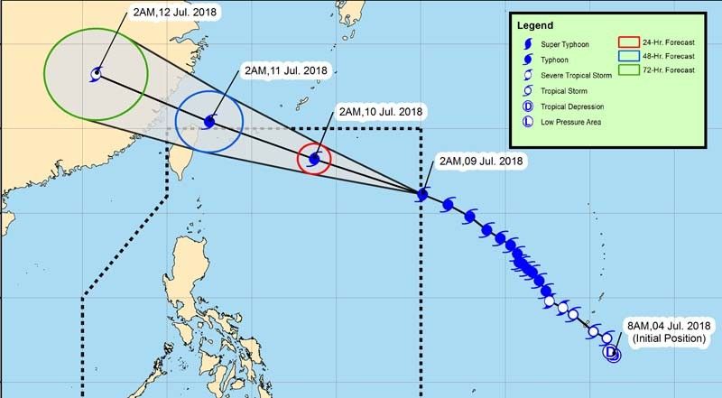 'Gardo' seen to bring monsoon rains over MIMAROPA, Western Visayas