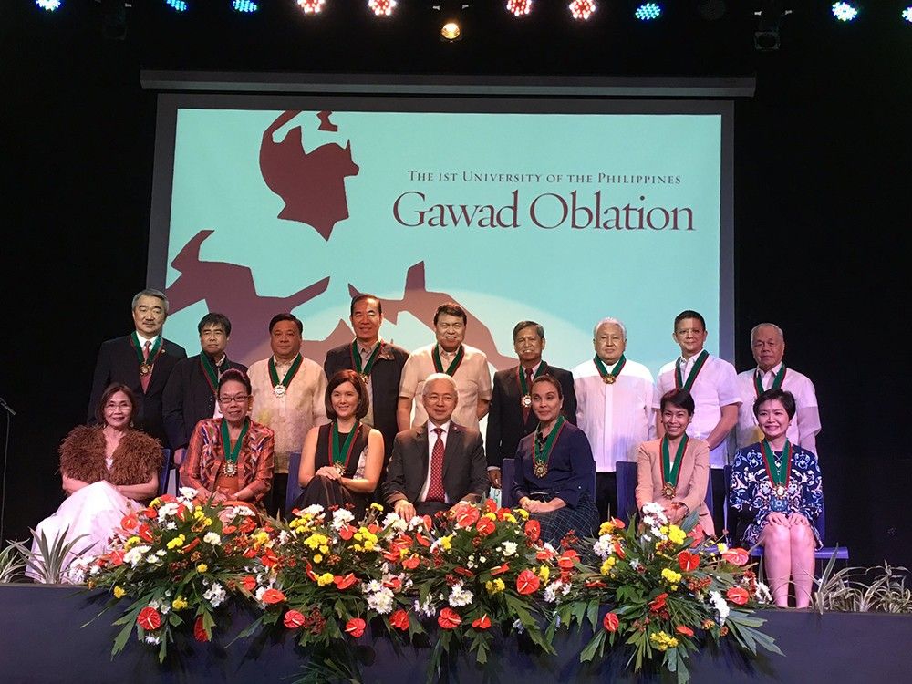 UP confers Gawad Oblation to 14 individuals