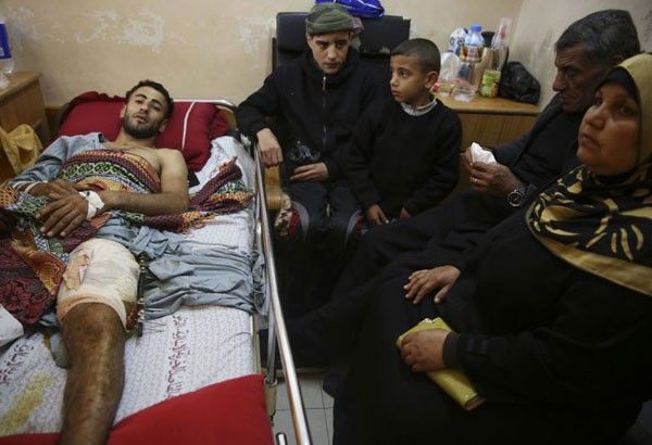 Gaza's hospitals taxed by wounded from Israeli fire
