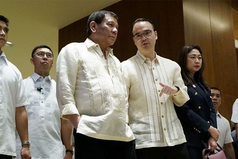 Alan Peter Cayetano: Duterte wants me to become speaker