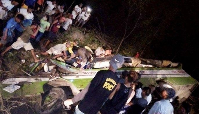 Mindoro bus crash: 19 dead