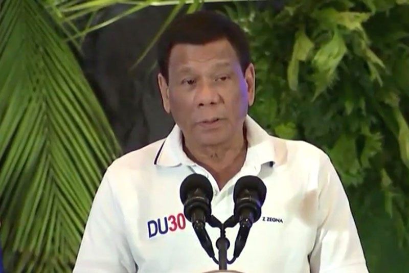 Duterte vows to finish term