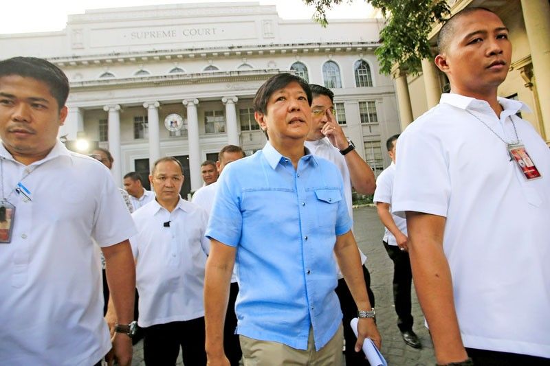 Duterte might resign if Bongbong wins VP poll protest â�� Palace