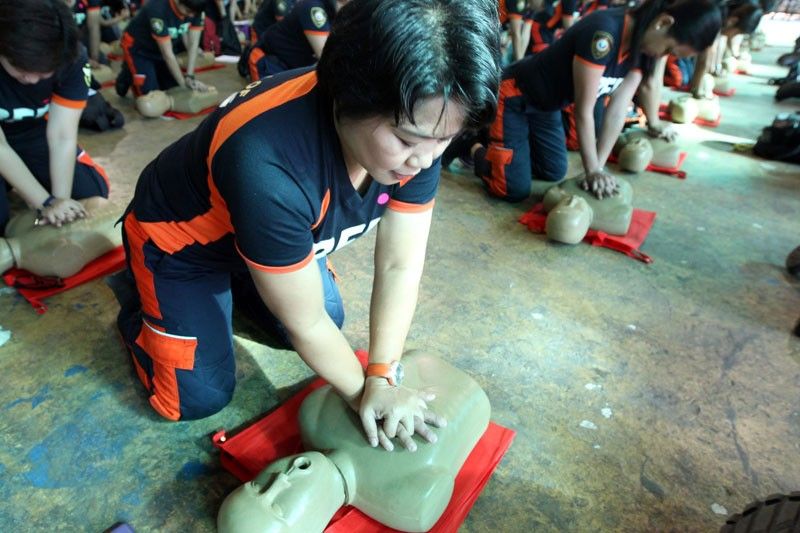 DOH asks barangay officials to hold CPR training