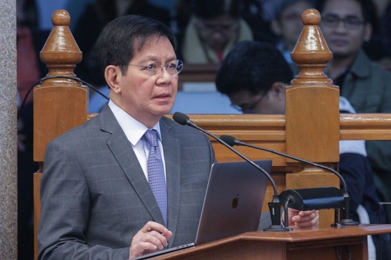 Lacson urges Palace to file criminal charges vs sacked PCSO chief Balutan