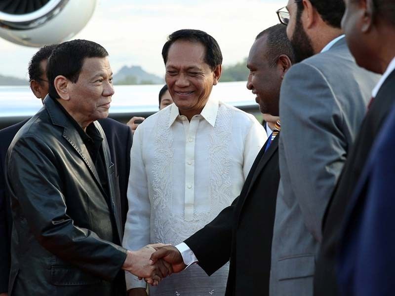 Duterte vows to help Papua New Guinea development