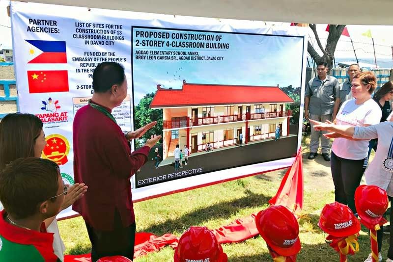 China donates school building to Davao City barangay