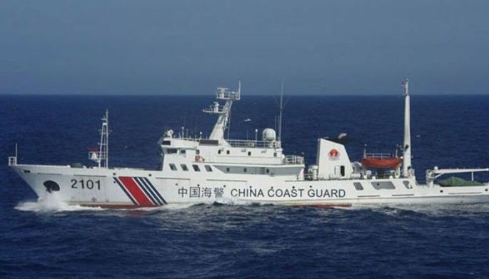 Chinese coast guard placed under military command
