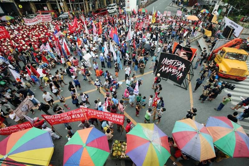 Martial law rallies peaceful â�� NCRPO