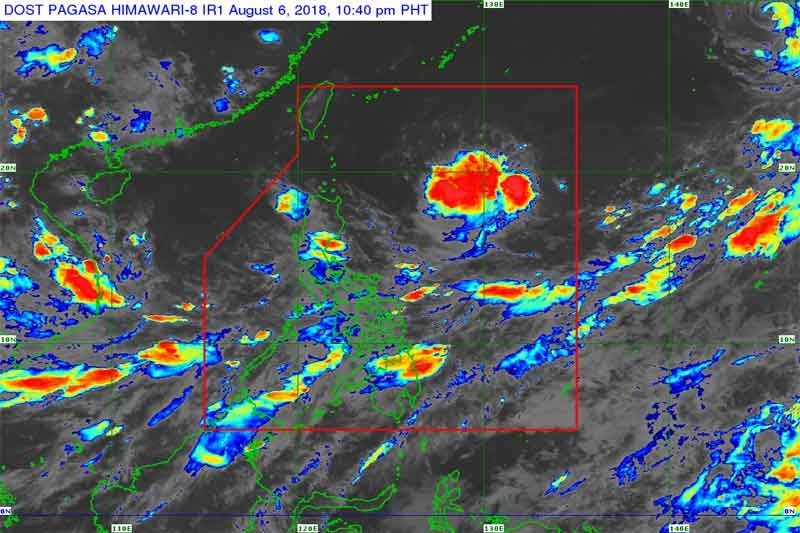 2 low-pressure areas spotted off Aparri, Subic