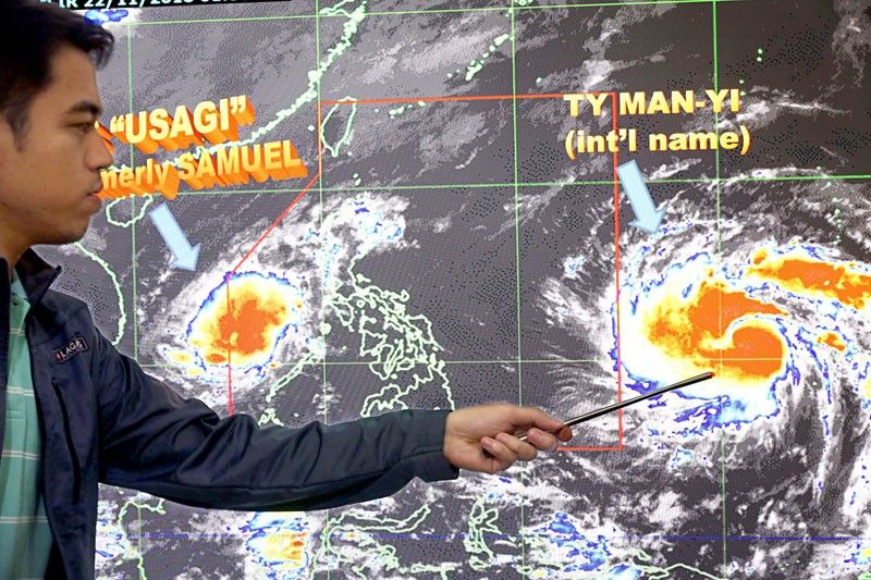 Typhoon Man-yi moves toward eastern Philippines