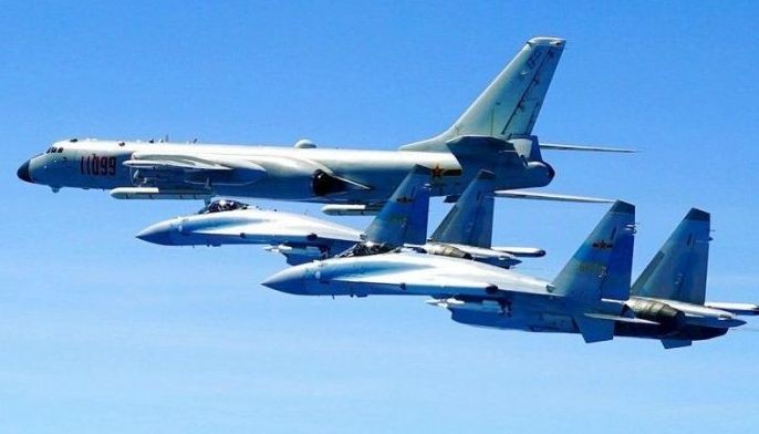 Palace &lsquo;seriously concerned&rsquo; over China bombers