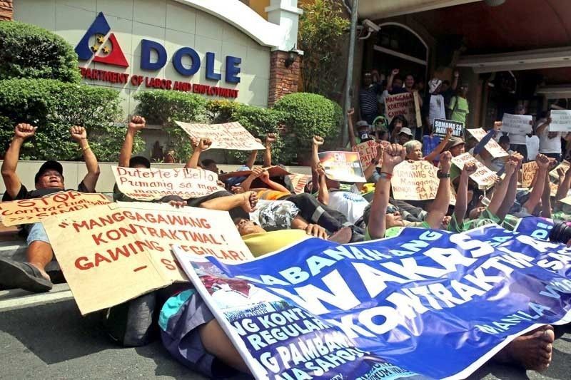 Duterte calls on Congress to end labor contractualization