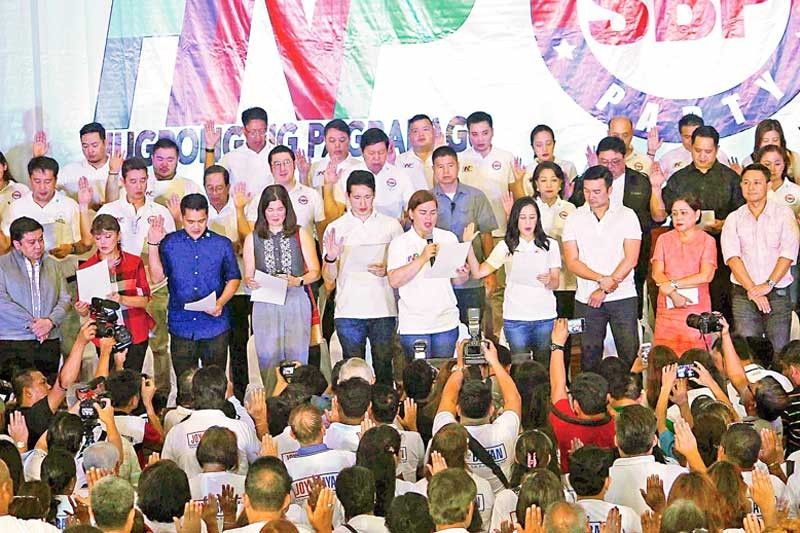 Hugpong forges alliance with Quezon City party