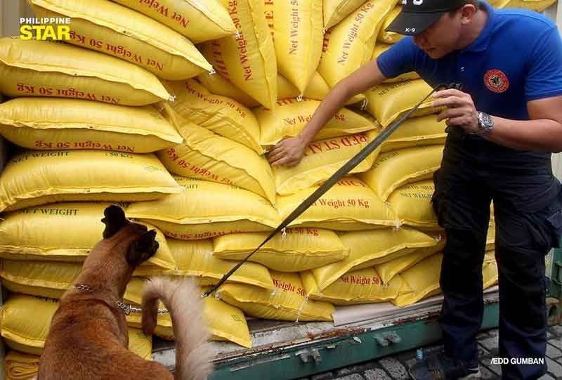Smuggled rice seized in Basilan