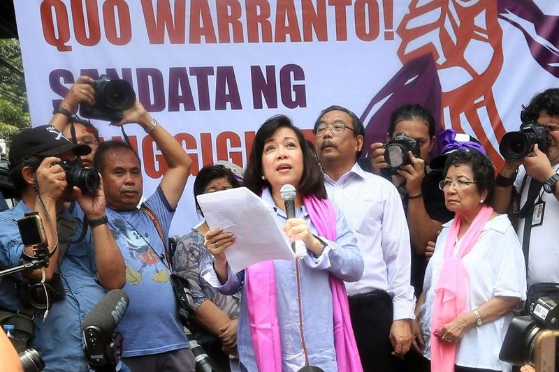 Palace to Sereno: Blame yourself for ouster