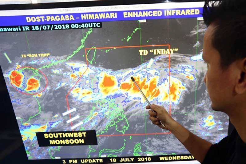 Tropical Depression 'Inday' to spawn more rains; 'Henry' leaves 3 dead