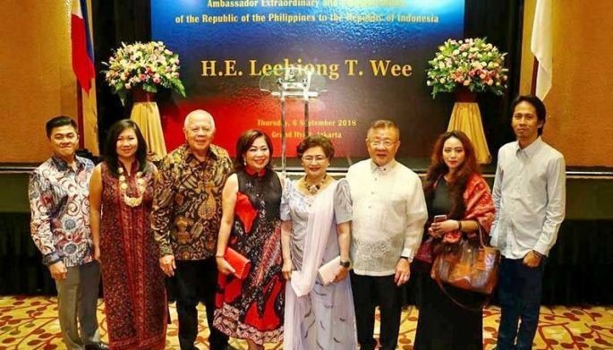 Philippines envoy to Indonesia holds diplomatic welcome reception