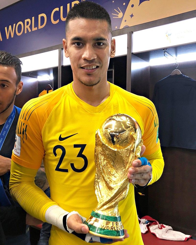 Fil-French keeper celebrates World Cup win