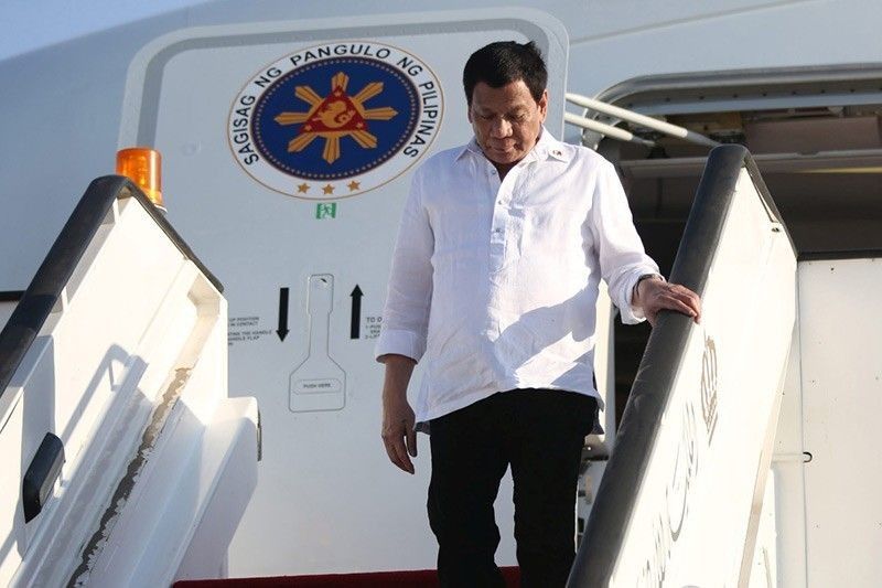 Duterte off to Singapore for Asean meet