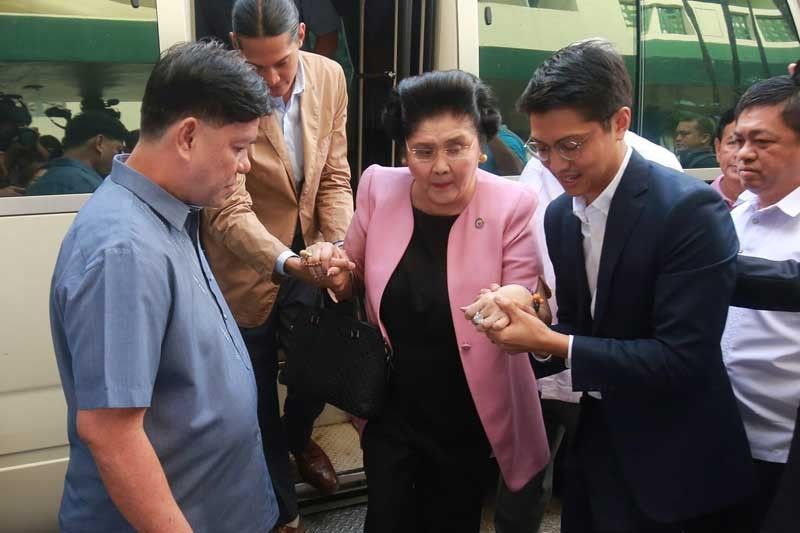 LTO on Imelda Marcos' 8 plate: 'Not easy to flag vehicles using them'