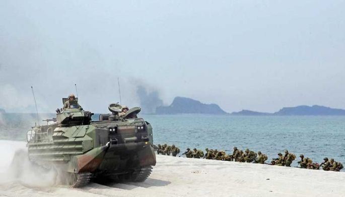 Philippines, US troops storm &lsquo;enemy&rsquo; in Zambales military exercises