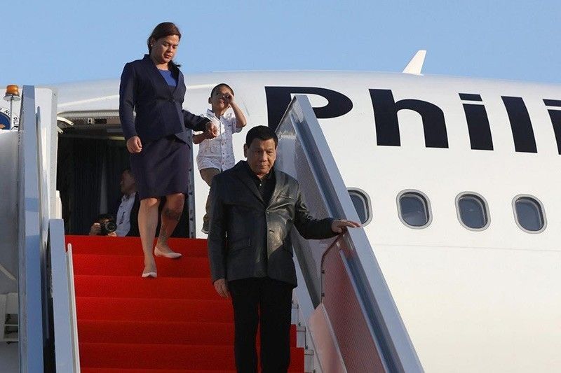 Duterte kicks off Israel visit