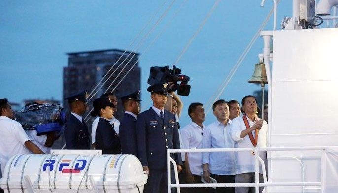 New Philippine Coast Guard ship to patrol Philippine Rise