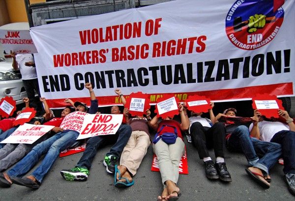 Labor groups await signing of executive order on job contracting