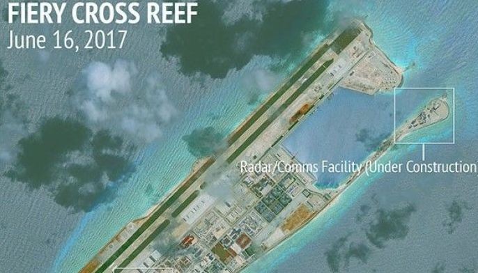 China building surveillance facilities on Kagitingan reef