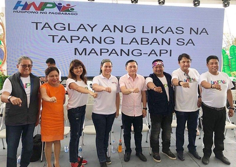Saraâ��s Hugpong inks alliances with NP, other parties today