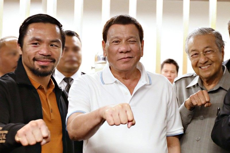 Duterte, Mahathir vow stronger Philippines-Malaysia ties