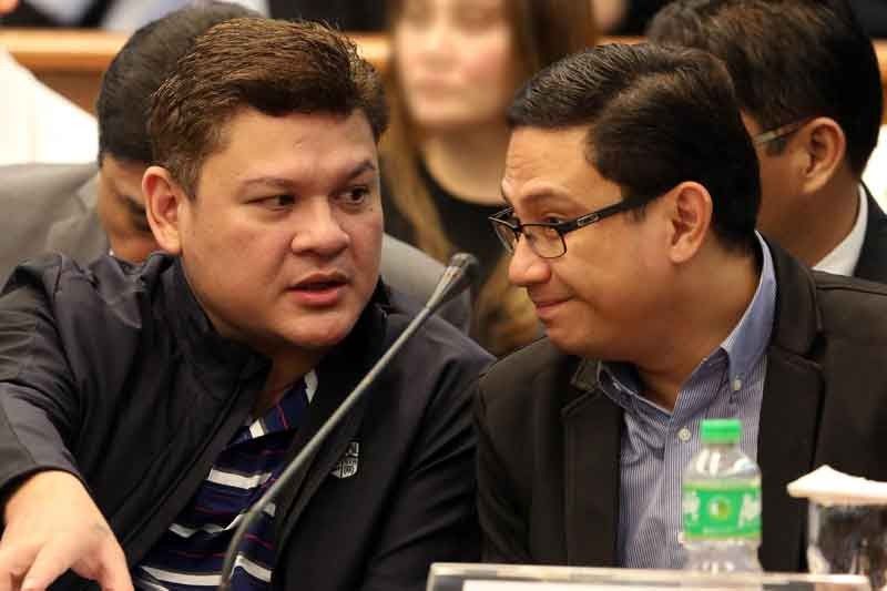 Duterteâ��s son, in-law file libel suit vs Trillanes