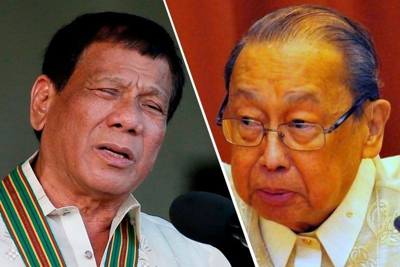 Duterte replies: Sison dying of cancer