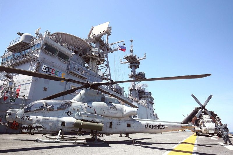US assault ship in Manila for port visit