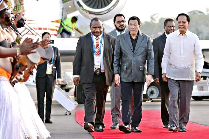 Duterte cuts short Papua New Guinea trip