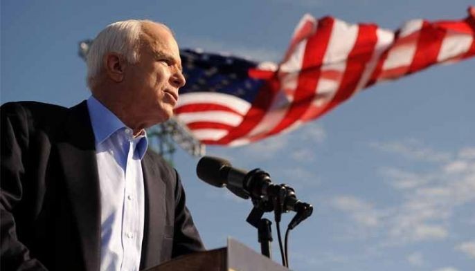 McCain, war hero, political maverick, 81