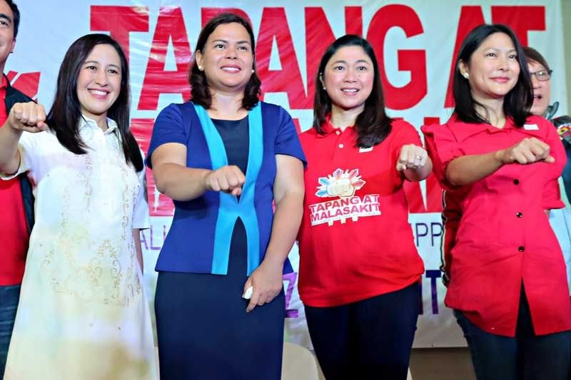 Sara Duterte, Joy Belmonte launch Tapang at Malasakit Alliance in Quezon City